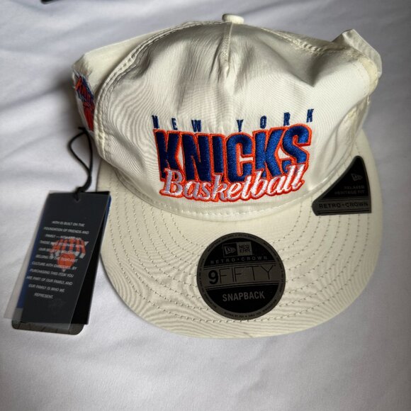 KHIキャップ Kith & New Era for the New York Knicks Wrinkle Nylon 9FIFTY Snapback
